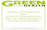 Guide d'Utilisation des Huiles Essentielles Bio et ... · - Les huiles essentielles ne doivent pas se substituer à un traitement médical ni à une alimentation équilibrée. Posologie