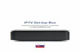 IPTV Set-top Box · IPTV Set-top Box Podrobný inštruktážny manuál si stiahnete na