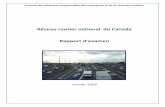 Réseau routier national du Canada Rapport d’examen · Conseil des ministres responsables des transports et de la sécurité routière Réseau routier national du Canada Rapport
