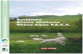 Systèmes Bovins allaitants Rhône-Alpes P.A.C.A.rhone-alpes.synagri.com/synagri/pj.nsf... · Carte de visite du système Forces et ... La majorité des femelles sont valorisées