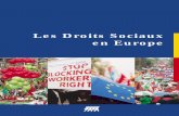 Les Droits Sociaux en Europe - aerdq.org sociaux en Europe.pdf · Le patrimoine social européen (droit du tra-vail, sécurité sociale, égalité de traitement, non discrimination)