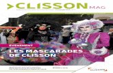 LES MASCARADES DE CLISSON - mairie-clisson.fr · nombreuses animations, les villages Clissonnais ont aussi des richesses ... Inscriptions au 02 40 54 29 50 ou mde@mairie-clisson.fr