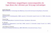 Matériaux magnétiques nanocomposites de type doux … · Matériaux magnétiques nanocomposites de type doux-dur. 6 Kronmuller & Coey Magnetic Materials, in European White book