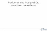 Performances PostgreSQL au niveau du système · Mutualisation des disques ... Principalement développé et testé sous linux ... Solaris ZFS . 22 ...