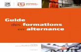 Guide des formations - Ferme UJM · 1 Guide des formations en alternance Contact Tél : (33) 4 77 43 79 39 alternance@univ-st-etienne.fr mai 2017 > > > > > >