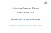 Séminaire de l’Académie d’Amiens Le lundi 02 mai ...sti.ac-amiens.fr/.../pdf/Presentation_1_et_7_Reforme_des_BTS_M_P.pdf · BTS IPM BTS CPRP option B sérielle BTS Fonderie