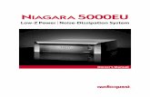 Niagara 5000EU - audioquest.com · Niagara-5000EU’s Ground-Noise Dissipation technology relies on its use, but the Niagara 5000EU will function adequately with any appropriate AC