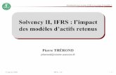 Solvency II, IFRS : l’impact Les normes IFRS en ... · 17 janvier 2006 -3-Introduction aux normes IFRS et au projet Solvabilité 2 ISFA - 3A Contexte Néanmoins se placer systématiquement