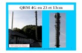 F1DQK. QRM 4G en 23 et 13cm - f1chf.free.frf1chf.free.fr/F5DQK/8_Non_classifies_unclassified/QRM 4G en 23 et... · 500M 1- Répéteurs perturbateurs proches QRA F5DQK avril 2018 Bandes
