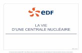 LA VIE D’UNE CENTRALE NUCLÉAIRE - sfen.org · L’implantation des centrales nucléaires en France 900 MW 1 300 MW 1 450 MW 1 650 MW Nombre de réacteurs Réacteur en construction