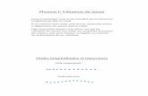 Phonons I: Vibrations du réseau - Accueilphysique.umontreal.ca/~silva/cours/phy2500_notes_chapitre_4.pdf · Ondes longitudinales et transverses Onde transverse Onde longitudinale