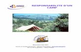 CAMP - blogs.sgdf.fr · - Récupérer les certificats de stage pratique pour les stagiaires BAFA. Remettre au Secrétariat territorial (ou Centre de ressources) - Les bons vacances