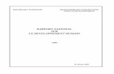 RAPPORT NATIONAL SUR LE DEVELOPPEMENT …hdr.undp.org/sites/default/files/nhdr_tunisia_1999_fr.pdf · 2018-02-21 · Le premier rapport Tunisien sur le développement humain, ...
