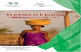 Dynamique de la pauvreté à Madagascar de 2005 à 2013 · e rapport intitulé « Dynamique de la pauvreté à Madagascar entre 2005 et 2013 » est le fruit ... 2. Dynamique de la