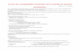 Séance 1, 17 Octobre Introduction - Tunisie Tiragetun-tirage.e-monsite.com/medias/...analytique-controle-de-gestion.pdf · Cours de comptabilité analytique & Contrôle de gestion