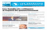 200 FCFA N° 2448 - Les Dépêches de Brazzaville Comptabilisation des ventes, suivi des annonces : Wilson Gakosso Personnel et paie : Martial Mombongo ... L’une des conclusions