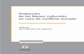 Protección de los bienes culturales - Grupo Español IIC · Informe de la Reunión de expertos Protección de los bienes culturales CICR PROTECCIÓN DE LOS BIENES CULTURALES EN CASO