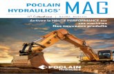 HYDRAULICS’ POCLAIN MAG€¦ · performance et de stabilité comparables à ceux des produits concurrents aux ... nacelles ciseaux tout-terrain pour ... leur usage à certains de