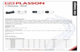 Manchon - 9010 - Plasson France · // Manchon - 9010 DOMAINES D'APPLICATION Raccords électrosoudables pour les systèmes de canalisations en polyéthylène (PE) dans le domaine