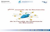 Faculté de Pharmacie de Marseille - pharmacie.univ … · paclitaxel) have significant consequences on cell response to the following drug (i.e vinflunine). Especially, this study