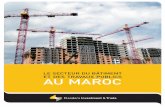 LE SECTEUR DU BÂTIMENT ET DES TRAVAUX PUBLICS AU MAROC · Le secteur du bâtiment et des travaux publics au Maroc ... les entreprises du BTP sont sous-capitalisées, de tailles modestes,