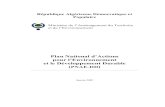 Plan National d’Actions pour l’Environnement et le ... · République Algérienne Démocratique et Populaire Ministère de l’Aménagement du Territoire et de l’Environnement