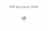 API Java pour XML - pageperso.lif.univ-mrs.frpageperso.lif.univ-mrs.fr/~pierre-alain.reynier/XML/files/cours4.pdf · Il y a plus que des liens de parenté entre Java et XML! ... •