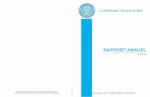 RAPPORT ANNUEL - bvg-mali.org · Evaluer les politiques publiques à travers un contrôle de performance et de quali- ... tionnés dans notre rapport 2004-2005 aient été recouvrés.