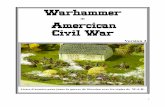Warhammer Amercican Civil War - americanwars.free.framericanwars.free.fr/site/downloads/Warhammer_ACW_listes.pdf · WARHAMMER A.C.W. Listes d'armées Soclage : Les figurines à l'échelle