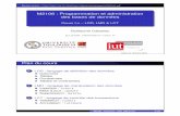 Programmation et administration - irit.frGuillaume.Cabanac/enseignement/m2106/cm2.pdf · M2106 : Programmation et administration des bases de données Cours 2/6 – LDD, LMD & LCT