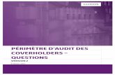 Périmètre d’Audit des Coverholders – Questions/media/files/the-market/i-am-a/delegated... · travail des coverholders sur le marché du Lloyd’s et d’aider les ... d’Audit