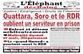 N°313 du mardi 6 au jeudi 8 janvier 2015 / 4ème année/ …scns.e-monsite.com/medias/files/elephant-dechaine... · pour la ville de Bouaké où il a prospéré pendant près de