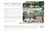 ART URBAIN - diderot.ac.ke street art.pdf · à partir de la technique de l’origami. ... Kimathi ou la militante écologiste Wangari Mathai. Lycée français Denis-Diderot, Nairobi,