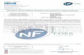  · mandaté par AFNOR Certification ... MARQUE NF - BLOCS EN BÉTON DE GRANULATS COURANTS ET ... référentiel de certification NF 025A Blocs en béton de granulats ...