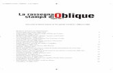 La rassegna stampa diOblique - Oblique, artigianato … · – Fiorella Iannucci,«Nesi, la mia rabbia e l’orgoglio ... pagina gratis dedicata alla campagna dell ...