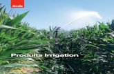 Produits irrigation - Home | Itron, Inc. · adaptée aux techniques d’irrigation localisée et aux petits contrats. » La tubulure A 65 mm est conçue pour les applications d’irrigation