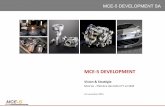 151124 - MXCE-5 - Moveo · SSP Objectif Initiation de la ... Technologie VCRi–Exemple de famille moteur • 85 kW, 3 cylindres, NEDC • 1000 cm3, Couple maxi. 230 N.m • 160 ...