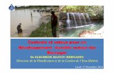 Contexte et enjeux pour un développement durable … · Généralités sur le Bénin ... Contexte actuel des Barrages au Bénin Les barrages nouvelle générations construits après