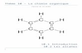 esr.cscmonavenir.ca · Web viewThème 10 – La chimie organique (Section de 11e année) 10.1 Introduction 10.2 Les alcanes 10.3 Les alcènes 10.1.1Décrire les caractéristiques