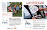 NOTRE PROPOSITION 10 POUR L’ALSACE. MERCI · Vous êtes 92 % à soutenir notre projet de création d’une collectivité locale à statut particulier pour l’Alsace. Aussi, avons-