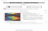 DEVOIR SURVEILLE - SCIENCES PHYSIQUEScedric.despax.free.fr/physique.chimie/DS/2/2012_2013/DS... · 2013-08-28 · e. Spectre de la ... (°C) Raies présentes dans le spectre ... D'après