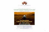 CLAUDE LEVI-STRAUSS A 100 ANS Journée spéciale … · 2008-10-13 · page 3 “Claude Lévi-Strauss a 100 ans” journée spéciale ... - Anthropologie structurale 1 (Plon, 1958)