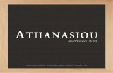 CROISSANTERIE CATERING CHOCOLATERIE BAKERY PATISSERIE ... · Athanasiou nace en Grecia, es oficialmente establecido en el año 1938 por Stavros Athanasiou. Cuenta con 16 tiendas ubicadas