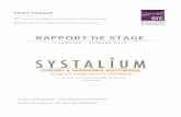 RAPPORT DE STAGE - Thibault PETITthibaultpetit.fr/stockage/rapport_de_stage.pdf · Rapport de Stage – Thibault PETIT – IUT SRC Dijon 2éme Année 1/32 REMERCIEMENTS Je tiens à