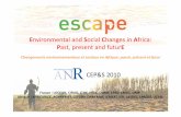 Changementsenvironnementauxet sociauxen Affqrique: … · Afrique : AFRICARICE, AGHRYMET, CEFORP, DNM Mali, ICRISAT, IER, LASDEL, LPAOSF, UCAD. Les défis de la sécurité alimentaire