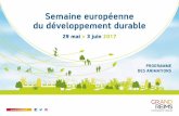 Semaine européenne du développement durable - Accueil · verte, de la mobilité ou encore de la préservation de nos ressources. ... Jardin sauvage de Sillery (parc de la Vesle,