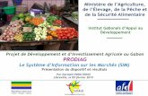 Projet de Développement et d’Investissement Agricole …igad-gabon.com/IMG/pdf/restitution_synthese_annuelle_sim_du_5... · Restitutions publiques à Franceville, Port-Gentil et