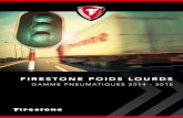 FIRESTONE POIDS LOURDStbr.firestone.fr/downloads/FS_TBRRange2014_Brochure_french.pdf · Profil Dimension Indice de charge Symbole de vitesse Utilisation sur route FS422 315/80 R 22.5