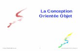 La Conception Orientée Objetcaron.nicolas.free.fr/cnam/Methodologie/MSI_07a.pdf · La COO " La conception par objets est la méthode qui conduit à des architectures logicielles
