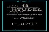 Hyacinthe Eléonore KLOSÉ, clarinettiste · KLOSE composed many pieces for concert band, clarinet and ophicleide but also (among the very first) for saxophone ; thus in 1846 he taught